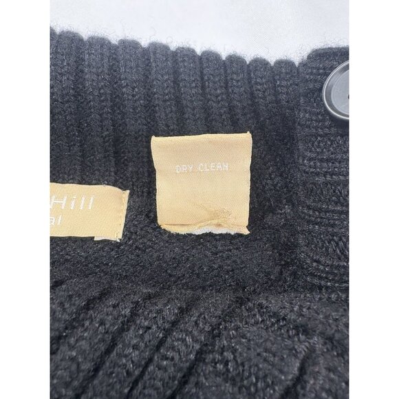 Kate Hill Women's Sweater Black Wool Blend Size Large - Picture 7 of 8